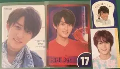 【HiHi Jets】橋本涼 カード/シール/デタカ セット【ジャニーズJr】