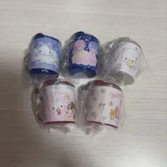 サンリオキャラクターズ コインシリンダー3 5個セット