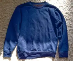 ネイビー クルーネック トレーナー