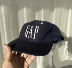 深め　大きめ　90s OLD GAP キャップ ブラック 深め 大きめ 90s OLD GAP キャップ ブラック | Mercari