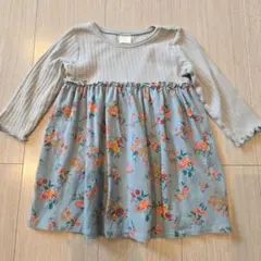 【美品】NEXT 花柄長袖ワンピース