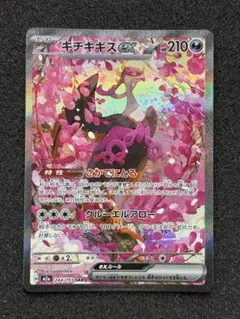 【完美品】　ポケモンカード　キチキギス　SAR メガドリームex