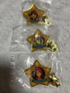 あんスタ アニバーサリー ピンバッジ ピンズ 1番くじ 月永レオ 鳴上嵐 朱桜司