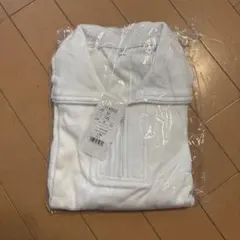 体操服 ハーフジップ 白 140cm