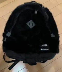 Supreme × THE NORTH FACE ファー バックパック 黒 美品