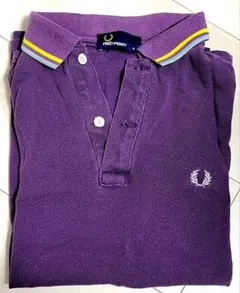 FRED PERRY パープル ポロシャツ