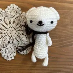 くまの編みぐるみ☆かわいい☆ハンドメイド☆新品未使用☆送料無料