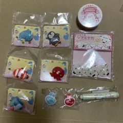 アクア水族館シール　5個　シマエナガ　シール