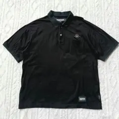 NEIGHBORHOOD 24ss ネイバーフッド ポロシャツ ブラック Lのサムネイル