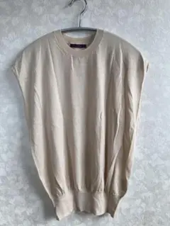 アーバンリサーチ　フレンチスリーブ　サマーニット