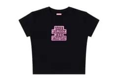 な*な様 THE BLACK EYE PATCH クロップドTシャツ 黒のサムネイル