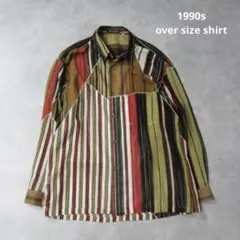 VINTAGE / 1990s オーバーサイズ シアー シャツ トップス 48のサムネイル