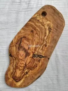 Arte Legno イタリア製 希少な渦杢 オリーブウッドボード 43.1cmのサムネイル