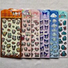 ぷくっとシール サンリオ 6種セット