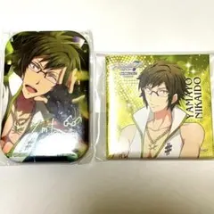 アイドリッシュセブン 二階堂大和 スクエア缶バッジセット