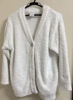 gelatopique ジェラートピケ ホワイト フワフワカーディガン