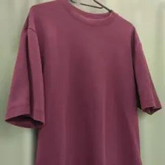 【UNIQLO 】エアリズムコットンオーバーサイズt /レッド/Sのサムネイル