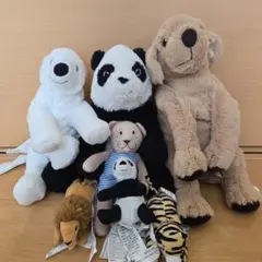 IKEA　ぬいぐるみ 7体セット まとめ売り