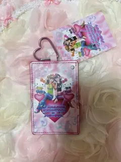 ハローキティ オシャレ魔女 ラブ and ベリー カード形ミラー&ケース