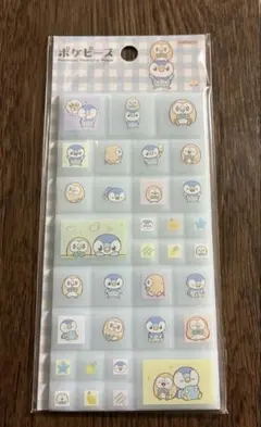 ポケピース タイルシール ポッチャマ＆モクロー