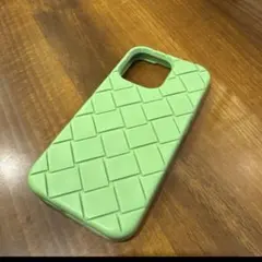 iPhone13プロ用 BOTTEGA VENETA ミントグリーン ケース