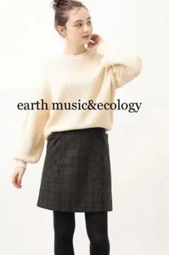 earth music&ecology 台形ミニスカート