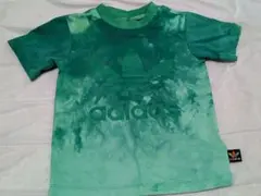 adidas タイダイ グリーン Tシャツ 100