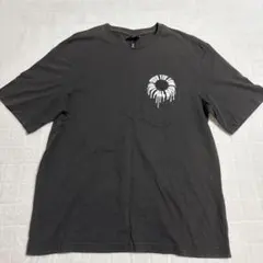 550円セール　H&M 半袖　プリントTシャツ　ブラック　サイズM