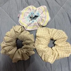 シュシュ3点セットL