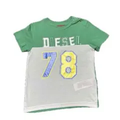 値下げ★【美品】DIESEL 半袖 Tシャツ 18-24M (88㎝)のサムネイル