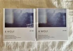 2個　UF-003　&WOLF　Nオーガニック UV リキッドファンデーション