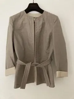 Herno ノーカラージャケット ベージュのサムネイル
