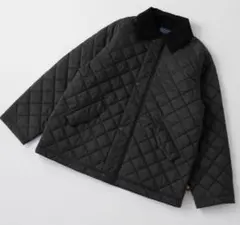 ブラック キルティングジャケット