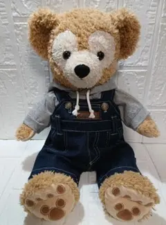 2613　ダッフィー　コスチューム 　　　　　オーバーオール&パーカー