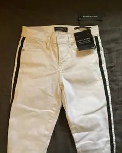 新品未使用 タグBANANA REPUBLIC ホワイト スキニー　クロップド