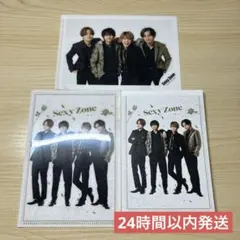 SexyZone セクゾ　メモ帳　ミニクリアファイル