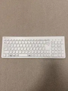 サンワダイレクト　ワイヤレス　Bluetooth キーボード　ホワイト