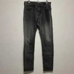 【GUジーユー】スキニーデニムグレー