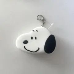 SNOOPY スヌーピー　シリコンミニポーチ　キーホルダーキーリングコインケース
