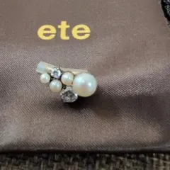 ete パール ビジュー イヤーカフのサムネイル