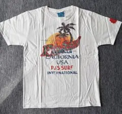 ② ー２PJ’S SURF pjs ピージェーズサーフ　メンズ　Tシャツ　白　Lのサムネイル