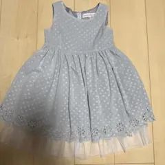 Catherine Cottage 水玉ノースリーブワンピース 110