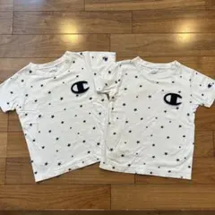 Champion チャンピオン 星柄 Tシャツ 130 2枚セット