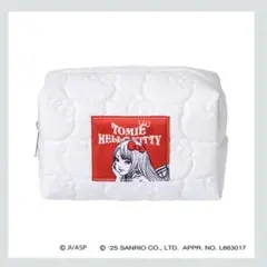 富江×ハローキティ★エニマイくじ　マルチポーチ白