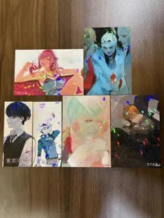 【非売品】 東京喰種 re ホログラムポストカード しおり 6枚セット