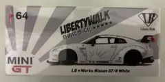 LIBERTYWALK Nissan GT-R R35 Whiteのサムネイル