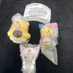 サンリオキャラクターズ GRWMマスコットチャーム 3つセット