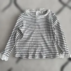 H&M 長袖カットソー ボーダー 110