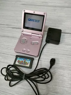 ゲームボーイアドバンス SP【充電器・スーパーマリオアドバンスのソフト付き】