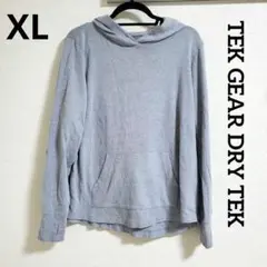 TEK GEAR DRY TEK【XL】パーカー グレー